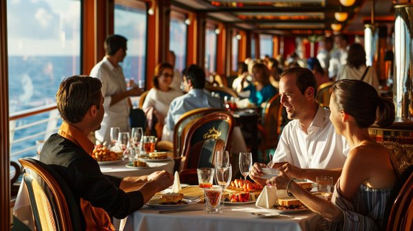 Découvrez les meilleurs restaurants à bord des navires costa croisières